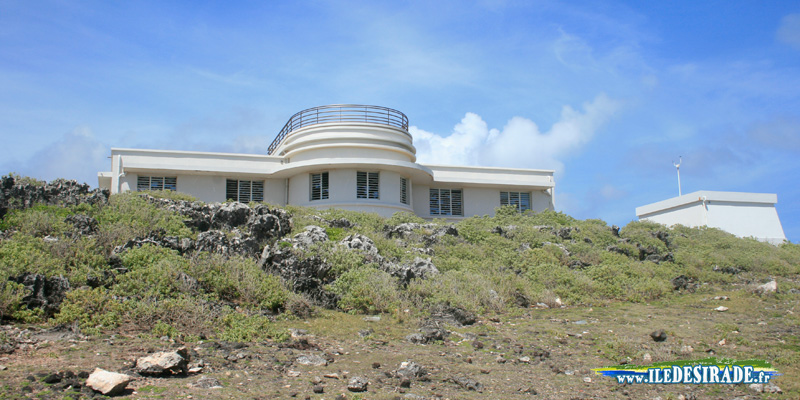 La station météo de La Désirade, en Guadeloupe