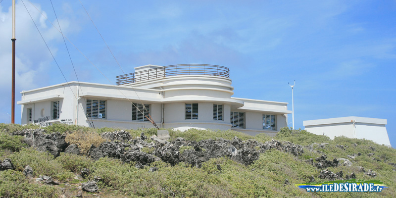 La station météo de La Désirade, en Guadeloupe