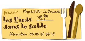 Les pieds dans le sable